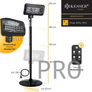 Calefactor eléctrico infrarrojo - Kesser