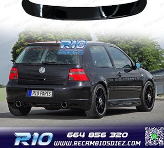 ALERON SPOILER VOLKSWAGEN VW GOLF 4 97-03 LOOK R32 NEGRO BRI