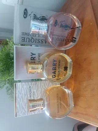 Lote 3 Perfumes Tertio Femme