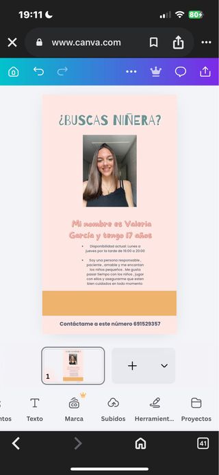 Ofrezco servicio de cuidados de niños .