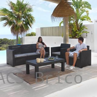 Muebles Jardín Belice Grafito
