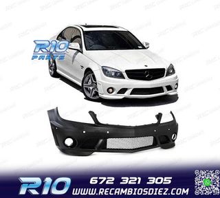 PARAGOLPES DELANTERO MERCEDES W204 07-11 LOOK AMG C63 PDC SR