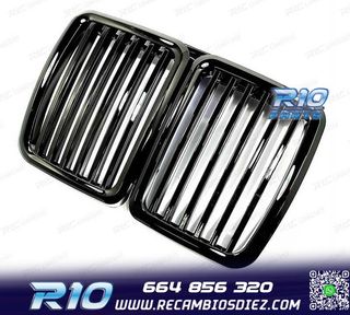 PARRILLA BMW E30 82-94 NEGRO BRILLO