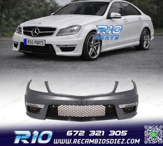 PARAGOLPES DELANTERO MERCEDES CLASE C W204 11-14 LOOK AMG C6