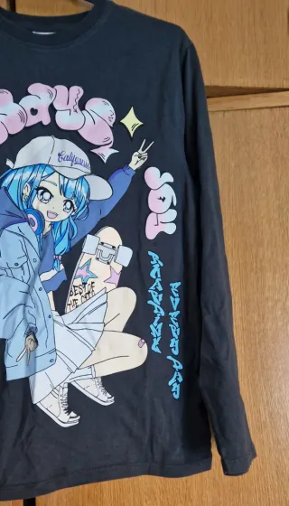 Camiseta Zara Anime Talla 13/14