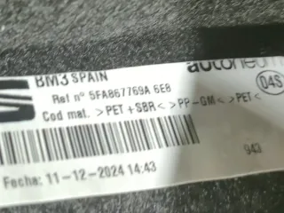 Bandeja Trasera Seat Leon 2023 5FA867769A