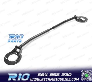 BARRA ESTABILIZADORA AJUSTABLE BMW E36 NEGRO ALUMINIO