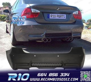 PARAGOLPES TRASERO BMW E90 LOOK M3 PDC