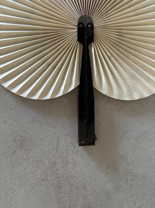 53 Abanicos de papel pintado flores y pájaro