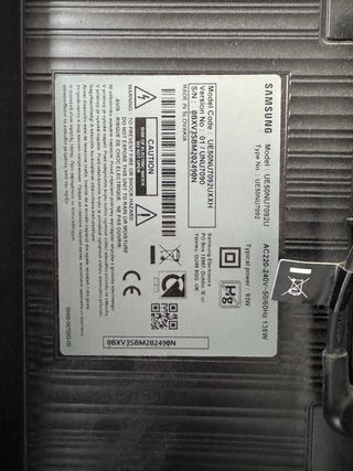 Samsung 50” Smart TV 4K UHD