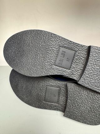 Mocassini Bibi Lou blu camoscio donna