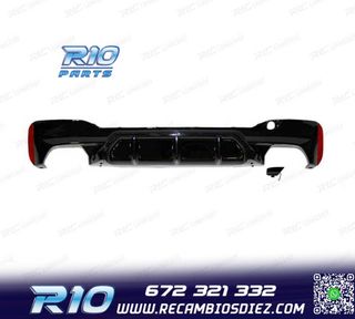 DIFUSOR BMW G30 G31 LOOK M5 NEGRO BRILLO