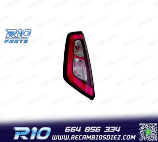PILOTO IZQ PARA FIAT PUNTO EVO 09- LED CERCO ROJO