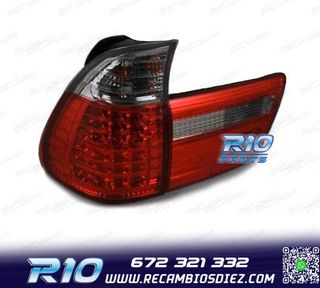 PILOTOS BMW X5 E53 LED ROJO AHUMADO