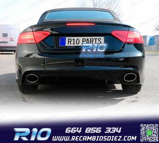 PARAGOLPES TRASERO AUDI A5 8T COUPE 07-15 LOOK RS5