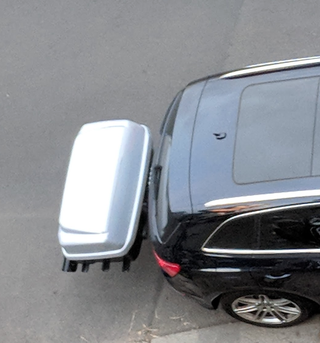 Portabicicletas Menabo Race 4 + Boxxy Box 330L