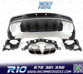 DIFUSOR MERCEDES CLASE GLE C167 20- + COLAS ESCAPE