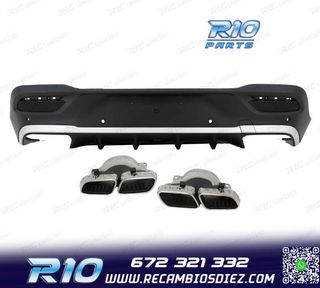 DIFUSOR MERCEDES CLASE GLE C167 20- + COLAS ESCAPE