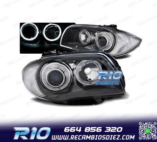 FAROS BMW E81 E87 E82 E88 04-11 OJOS ANGEL LED