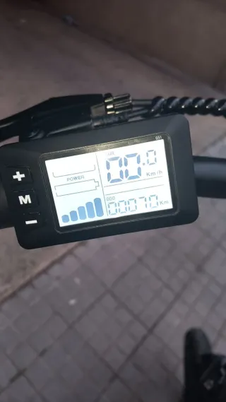 Bicicleta Eléctrica Plegable Negra