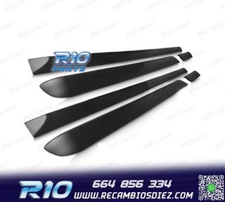 MOLDURAS LATERALES DE PUERTA BMW E46 SEDAN TOURING LOOK M3