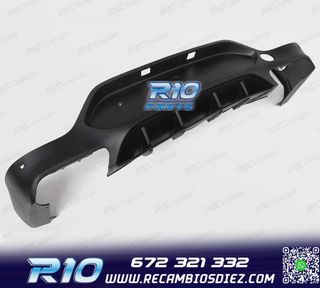 DIFUSOR MERCEDES GLC X253 COUPE 15-18 LOOK AMG GLC63 + COL