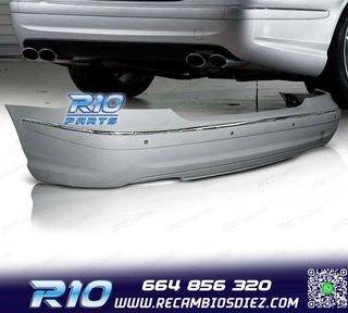 PARAGOLPES TRASERO PARA MERCEDES W211 02-06 LOOK AMG PDC