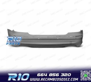 PARAGOLPES TRASERO PARA MERCEDES W211 02-06 LOOK AMG PDC