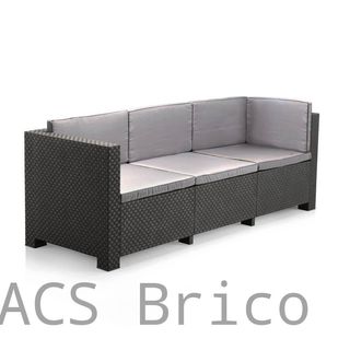 Muebles Jardín Oasis Grafito