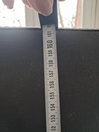 Cabecero Cama Piel Sintética Negro