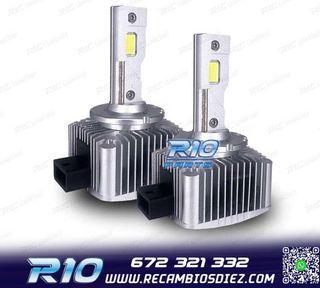 BOMBILLAS LED D1S -CONVIERTE TUS FAROS XENON A LED D1S