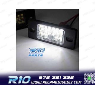 LUCES MATRICULA LED VOLKSWAGEN VW TIGUAN TOUAREG GOLF V VI V