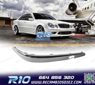 MOLDURA DCH CLASE E MERCEDES W211 02-06 PARAGOLPES DELANTERO