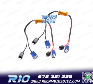 CANCELADORES DE FALLO, RESISTENCIAS ANTIFALLO CANBUS H1