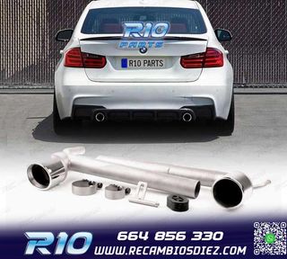 KIT ESCAPE CON COLAS BMW F30 F31 LOOK M PERFORMANCE