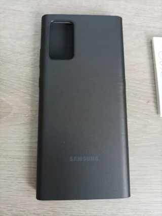 Funda LED View Cover Negro para Samsung Note 20