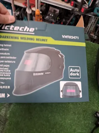 Casco saldatore auto oscurante Victeche