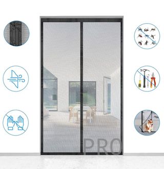 Mosquitera para puertas con cierre magnético - Berssen