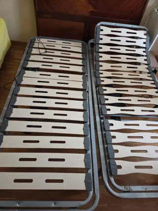 2 Camas Articuladas Motorizadas 80x190cm