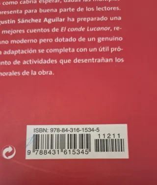 El conde Lucanor, ESO. Material auxiliar