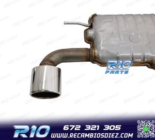 SILENCIOSO ESCAPE VOLKSWAGEN VW SCIROCCO 08- LOOK R