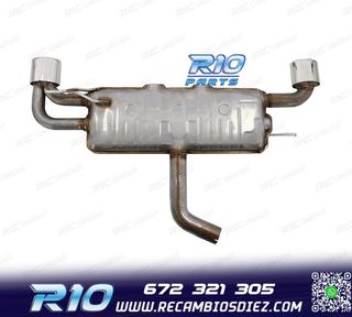 SILENCIOSO ESCAPE VOLKSWAGEN VW SCIROCCO 08- LOOK R