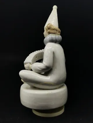 Payaso caja de músical de por con acordeón