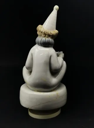 Payaso caja de músical de por con acordeón