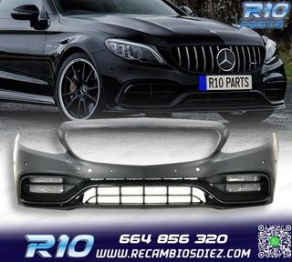 PARAGOLPES DELANTERO MERCEDES CLASE C W205 18-21 LOOK AMG C6