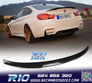 ALERON SPOILER BMW F82 M4 14-20 M PERFORMANCE CARBONO