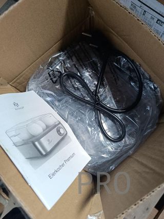 Cocedor de Huevos para 8 Huevos, Acero Inoxidable