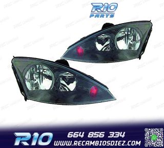 FAROS PARA FORD FOCUS II 01-05 FONDO NEGRO