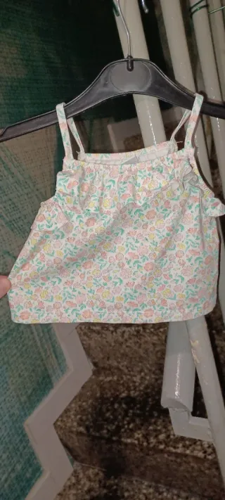 Lote 6 camisetas sin mangas 12-18 meses 80cm.