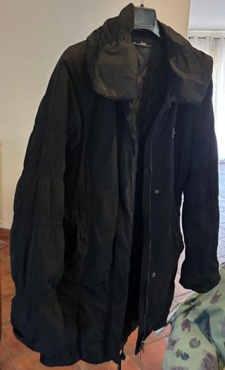 Piumone invernale imbottito donna nero